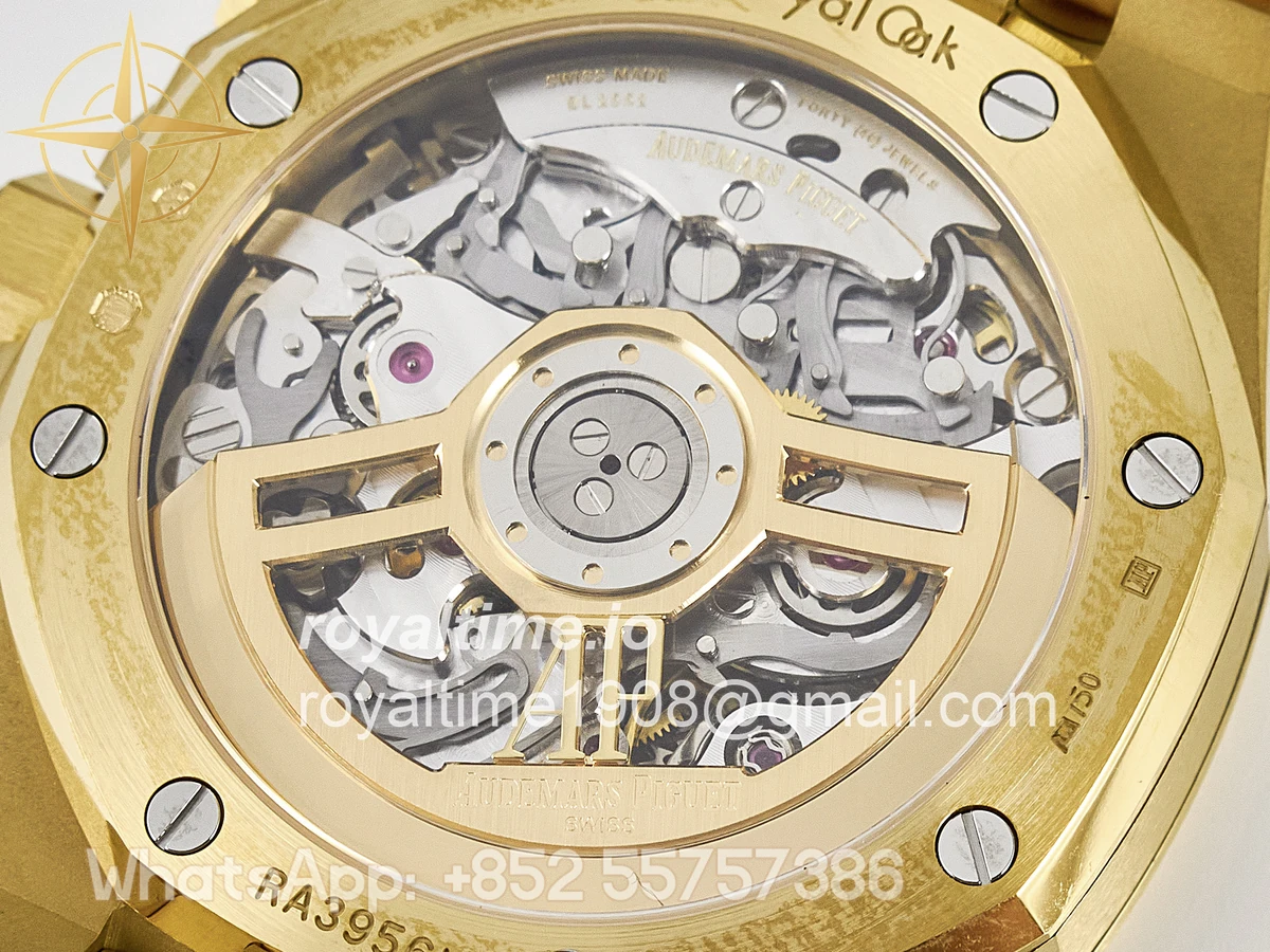 Audemars Piguet Royal Oak Chrono 26240 YG APSF YG Dial on YG Bracelet SA4401 - Image 18