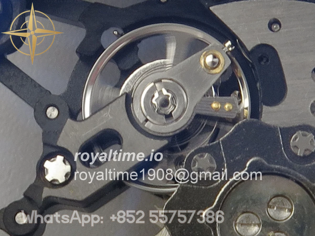 Richard Mille RM035-02 NTPT ZF Skeleton Dial on White Rubber Strap RMAL1 V7 - Image 18