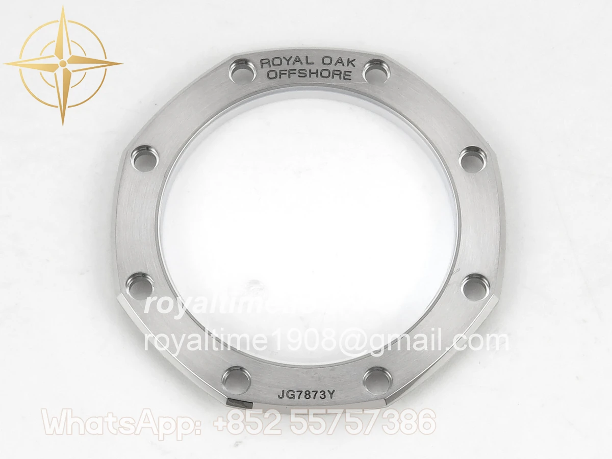 Audemars Piguet Royal Oak Offshore 43mm 26420 Ceramic Bezel SS DDF Black Dial On Black Rubber Strap DD4401 - Image 18