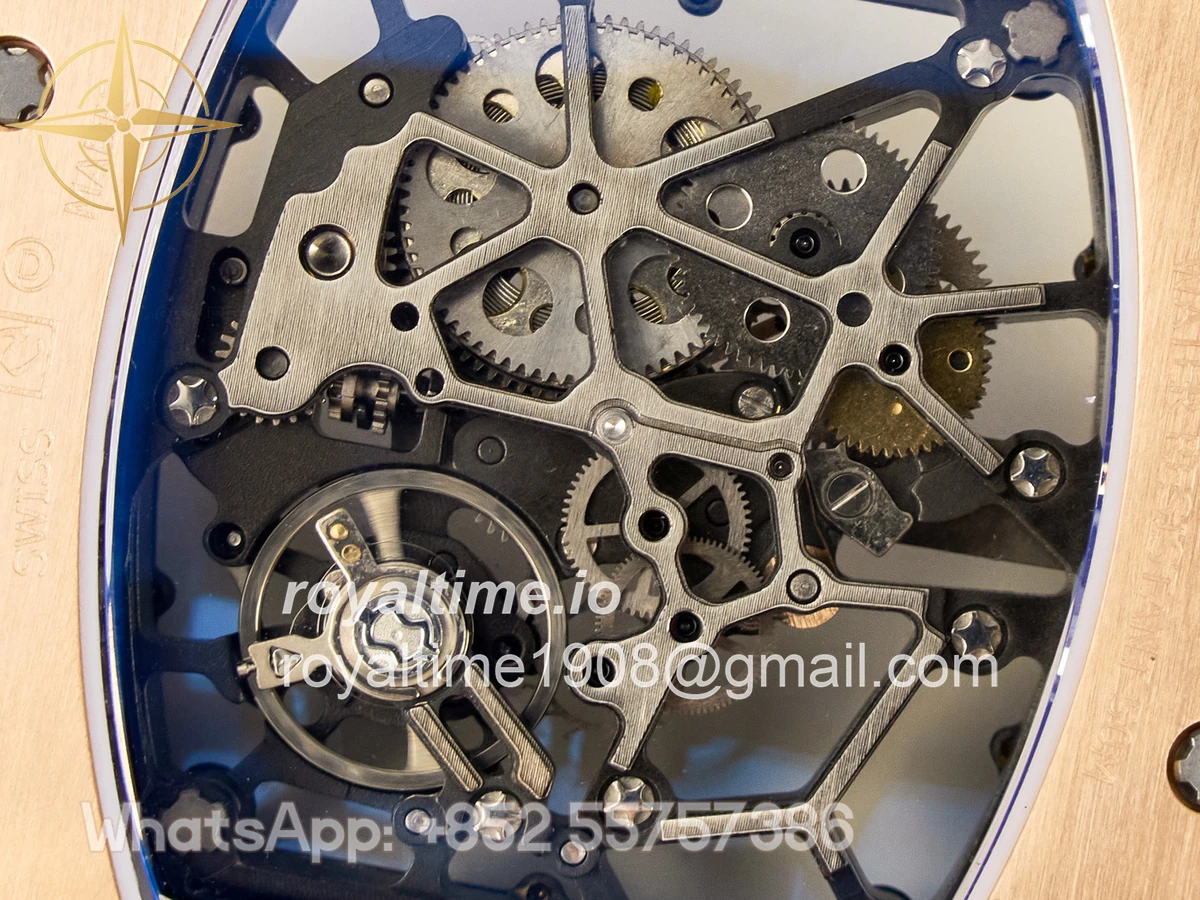 Richard Mille RM035-02 RG SONIC Skeleton Dial on Black Rubber Strap RMUL1 - Image 18