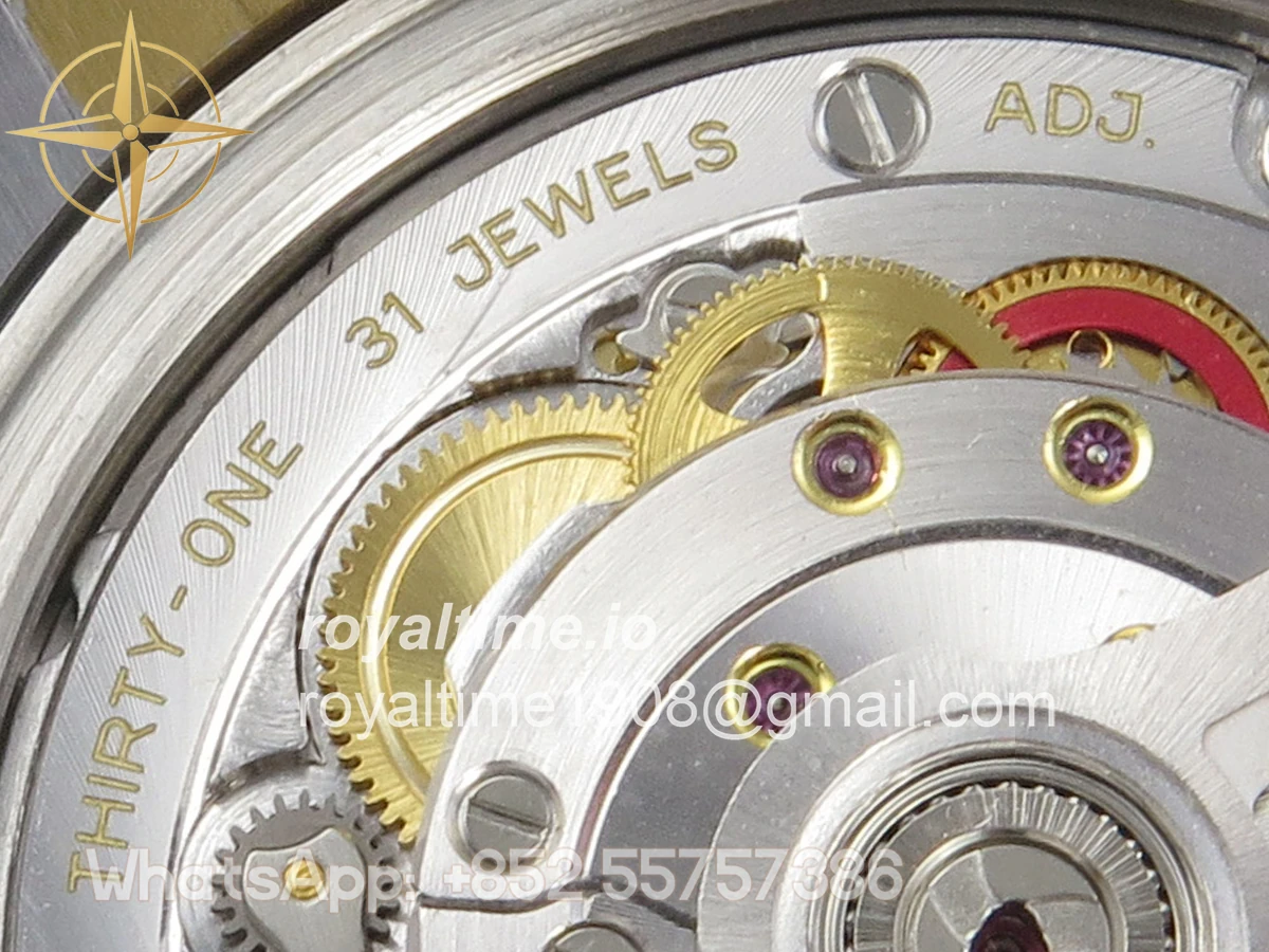 Rolex DateJust 36 126233 QF YG Stick Dial on Jubilee Bracelet QF3235 - Image 18