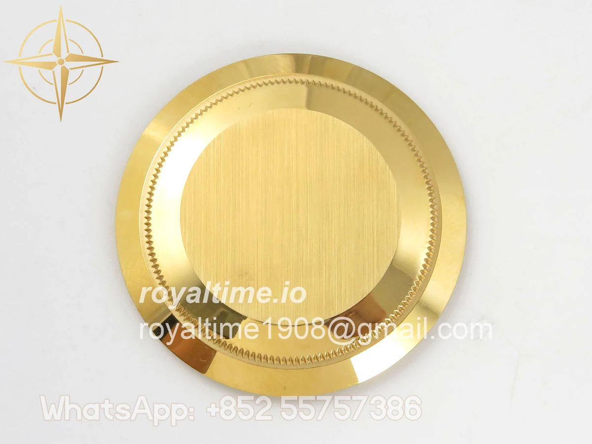 Rolex Day Date 40 YG TMF Black Crystal Dial Diamonds Bezel on President Bracelet VR3255 (220g) - Image 19