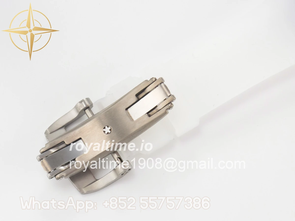 Richard Mille RM27-03 Blue Transparent Tourbillon MSF Skull Dial on White Rubber Strap - Image 19