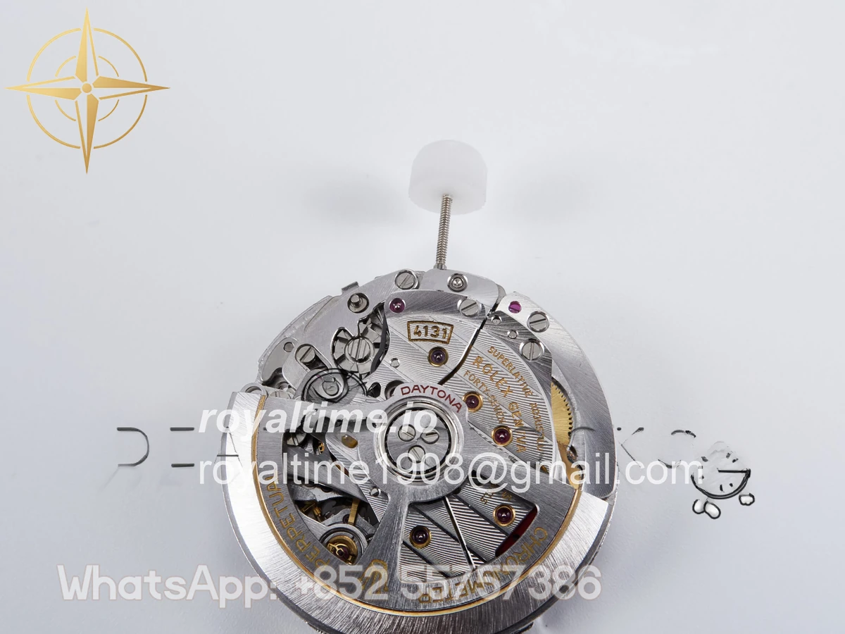 Rolex Daytona 126500 UFO 904L Steel Black Dial on SS Bracelet UF4131 (Free Sprung) - Image 19