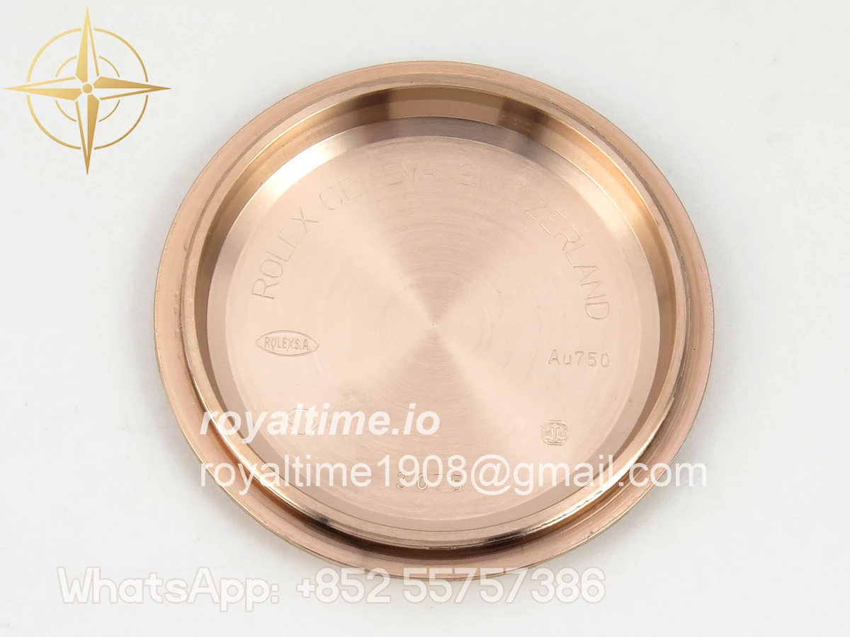 Rolex Daytona 126505 RG UFO Brown/Black Dial on RG Bracelet UF4131 (Free Sprung) - Image 19