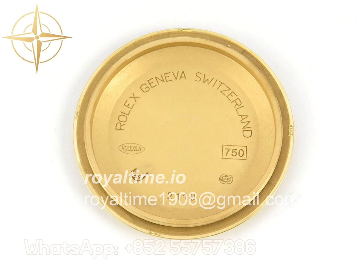 Rolex Daytona 126518 TMF YG/Black Dial on Oysterflex Strap DD4131(162g) - Image 19