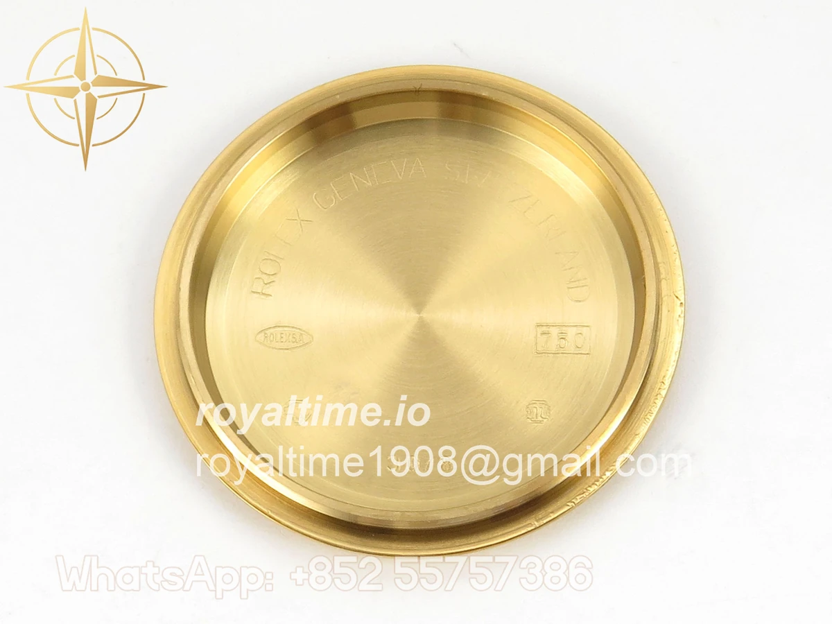 Rolex Daytona 126518 UFO YG/Black Stick Dial on Oysterflex Strap UF4131 - Image 19