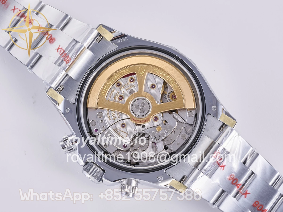Rolex Daytona 126529 LN Le Mans QF on SS Bracelet JH4132 Free Sprung (Weighted) 175g - Image 19