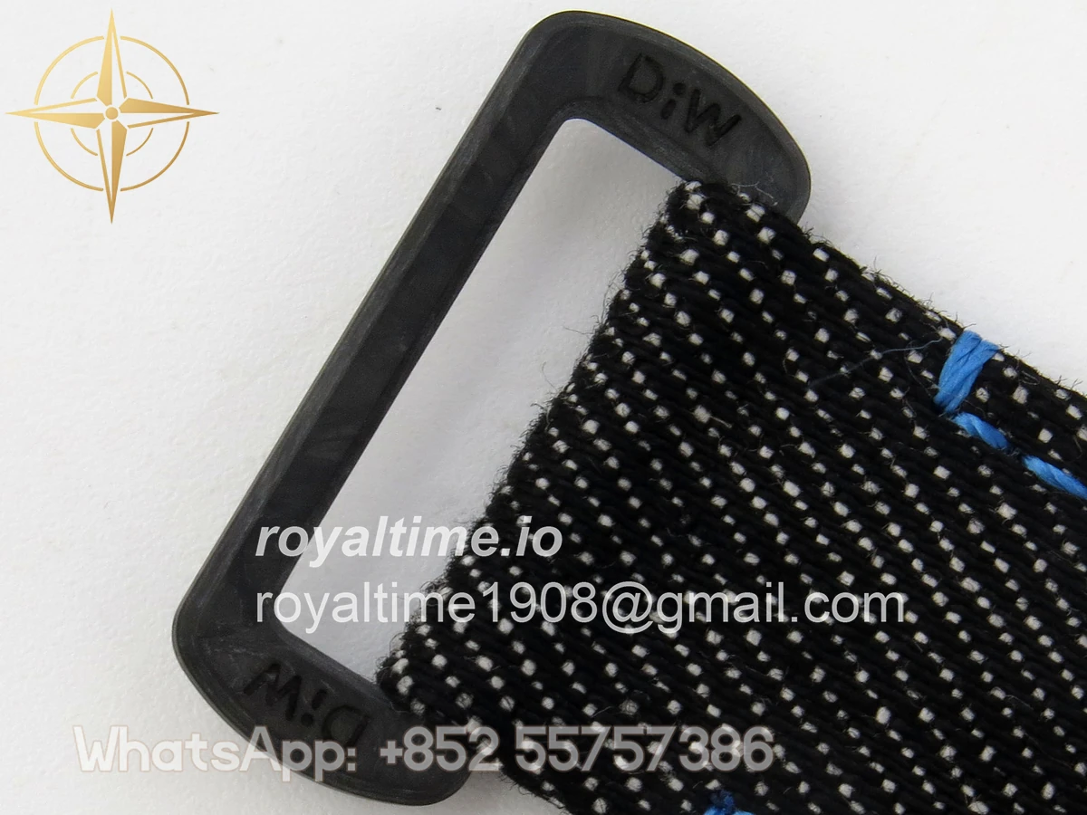 Rolex Daytona DIW Black Carbon Case DIWF Edition Gray/White Dial on Black Nylon Strap DD4801 - Image 19