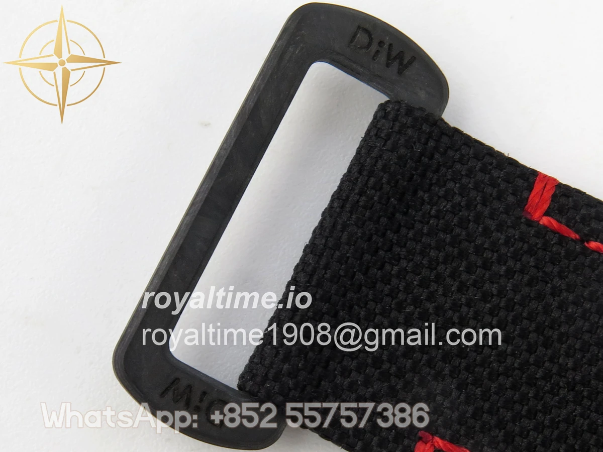 Rolex Daytona DIW Ferrari White Carbon DIWF White Dial on Black Nylon Strap DD4801 - Image 19