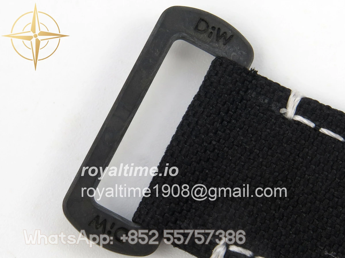 Rolex Daytona DIW Porsche 911 s/t White Carbon DIWF Blue Dial on Black Nylon Strap DD4801 - Image 19