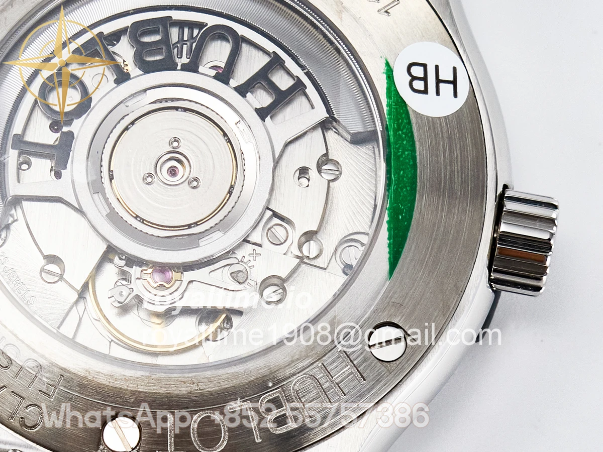 Hublot Classic Fusion Bang 42mm HBF Black Dial on Black Rubber Strap A2892 - Image 19