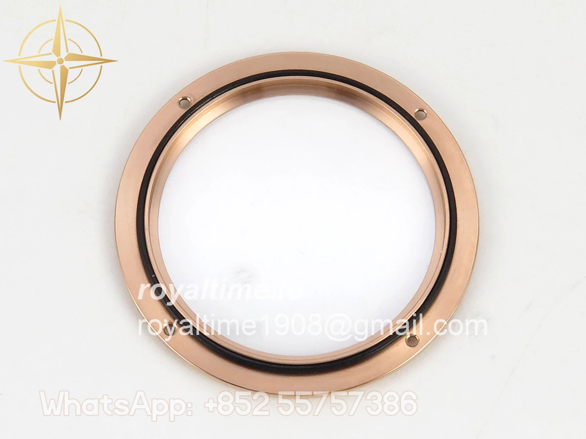 Jaeger-LeCoultre Master Ultra Thin Power Reserve RG APSF Cream Dial on Brown Leather Strap DD938 - Image 19