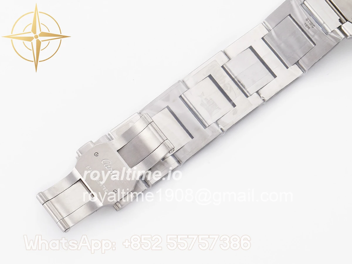 Cartier Ballon Bleu 42mm SS AF White Texture Dial on SS Bracelet A2824 V5 - Image 19