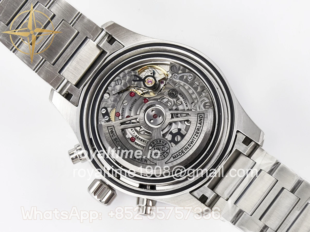 IWC Pilot’s Watch IW388307 BLSF Performance Chronograph 41mm Mercedes-AMG F1 Team SS Black Dial On Stainless steel bracelet A7750 to 69385 - Image 19