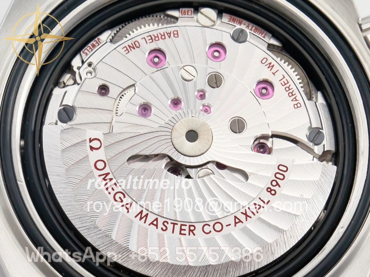 Omega Planet Ocean 600M 39.5mm VSF Black Dial Black Ceramic Bezel on SS Bracelet A8800 - Image 19