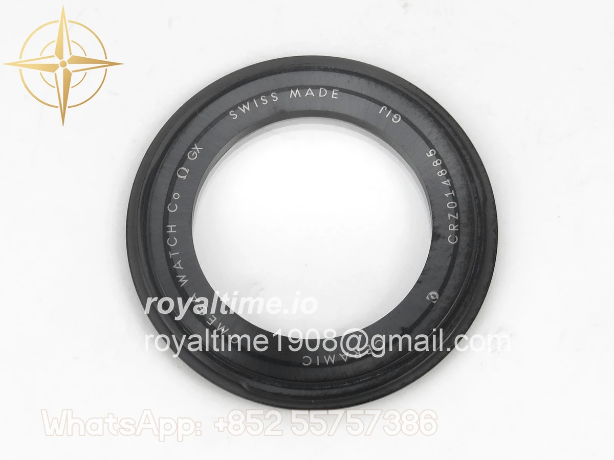 Omega Seamaster Diver 300M Black Ceramic Bezel ORF All Black Dial On Black Rubber Strap OR8806 - Image 19