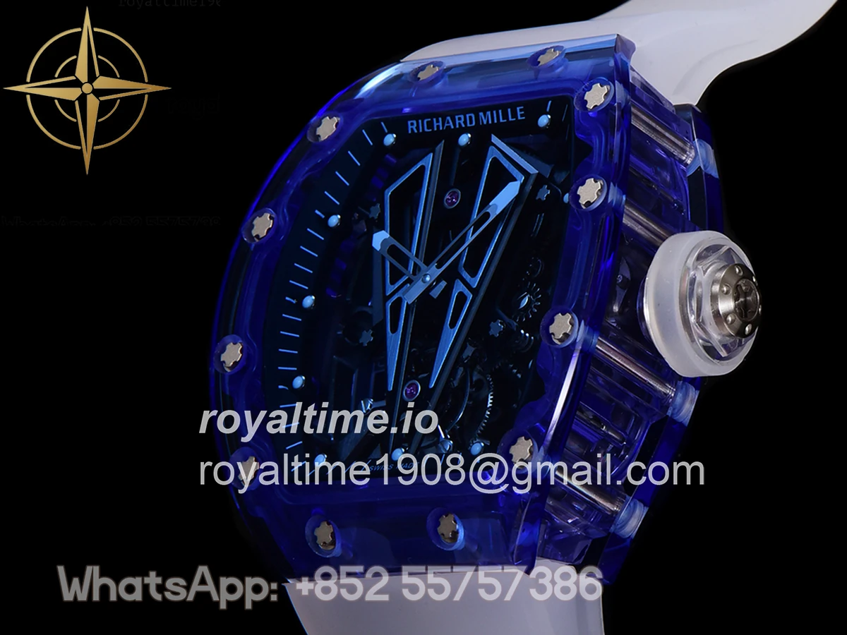 Richard Mille RM 027-01 Tourbillon Blue Sapphire - Image 19