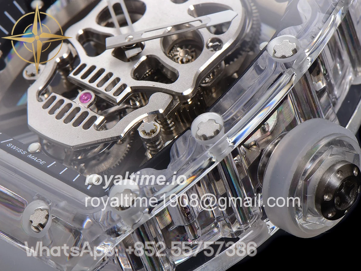 Richard Mille RM 027-01 Tourbillon Sapphire Skull - Image 19