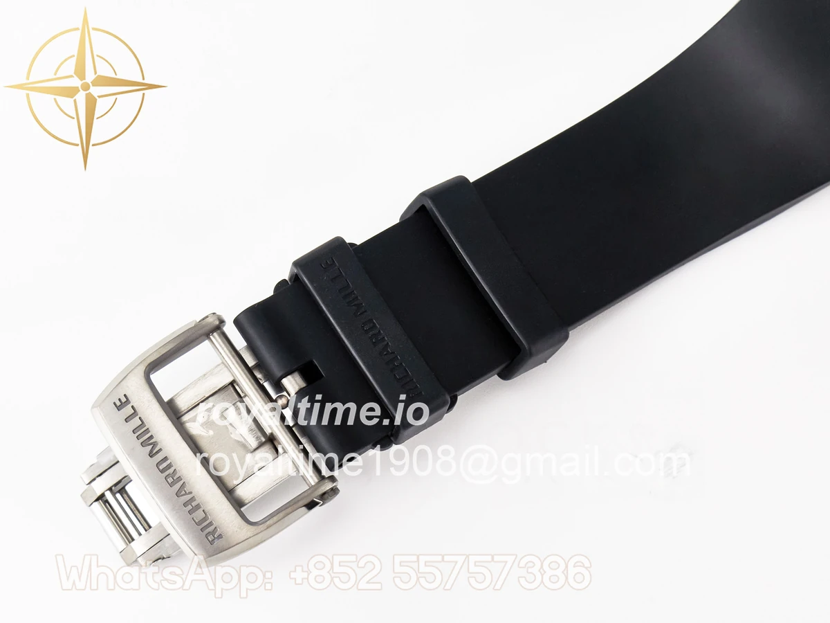 Richard Mille RM 61-01 Yohan Blake White NTPT ZF on Black Rubber Strap RMUL2 - Image 19