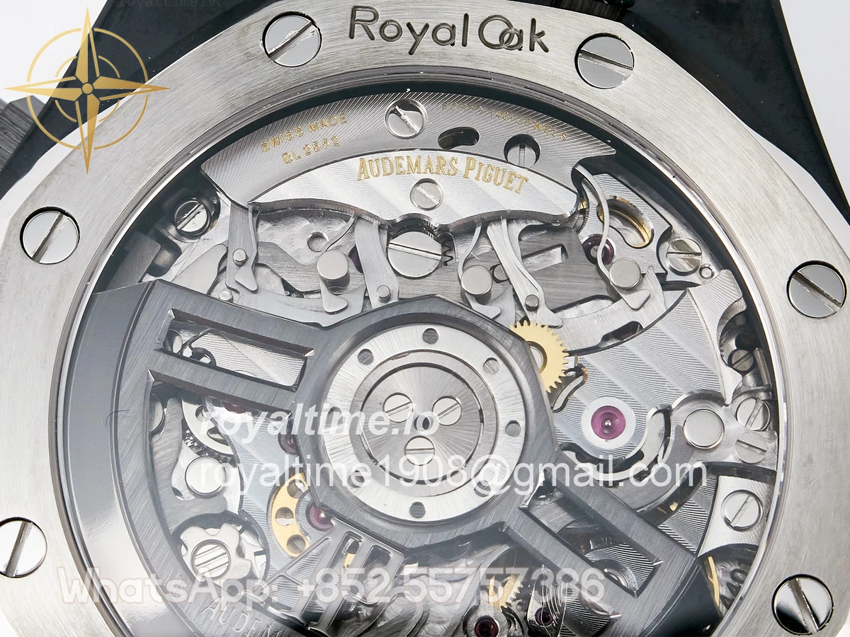 Audemars Piguet Royal Oak Chrono 26240 Black Ceramic APSF on Ceramic Bracelet SA4401 - Image 19