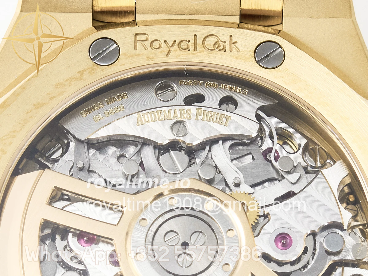 Audemars Piguet Royal Oak Chrono 26240 Frosted YG APSF YG Dial on Bracelet SA4401 - Image 19