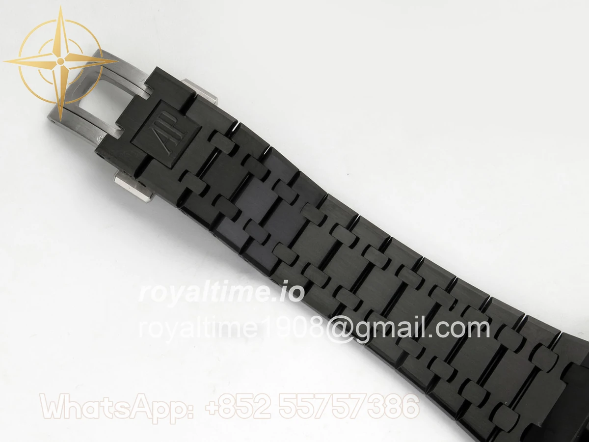 Audemars Piguet Royal Oak Chrono 26240 PVD DDSF Black Dial on PVD Bracelet DD4401 - Image 19