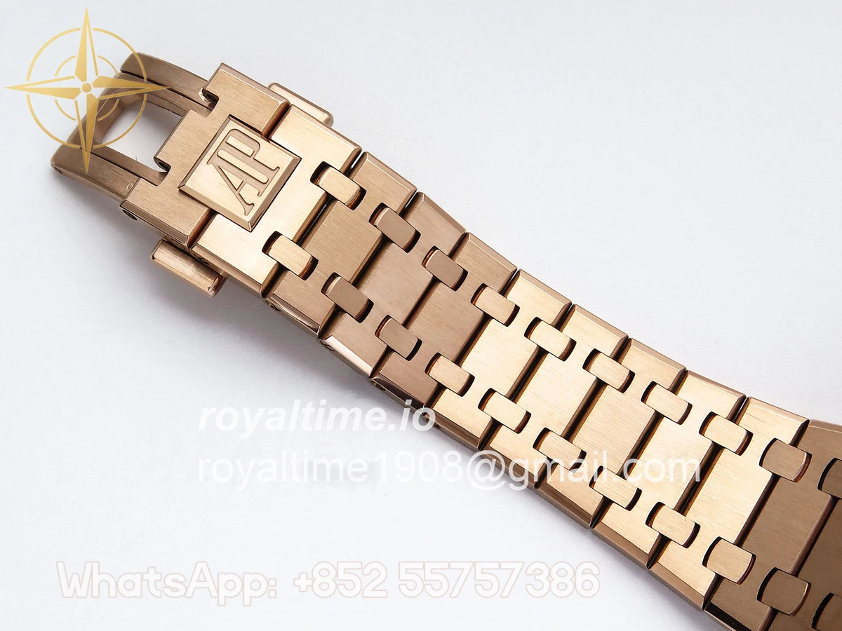 Audemars Piguet Royal Oak Chrono 26240 RG APSF Green Dial on RG Bracelet SA4401 - Image 19