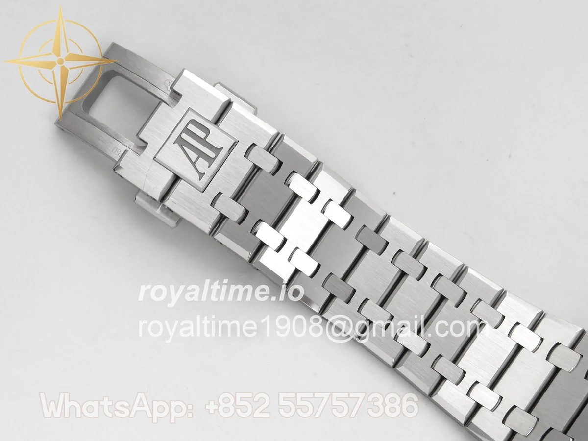 Audemars Piguet Royal Oak Chrono 26240 RG DDF Blue Dial on SS Bracelet DD4401 Gain Weight (SW Dial) - Image 19