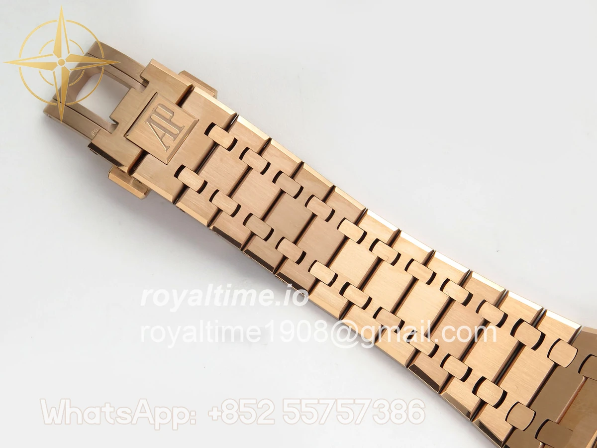 Audemars Piguet Royal Oak Chrono 26240 RG DDSF Green Dial on RG Bracelet DD4401 - Image 19