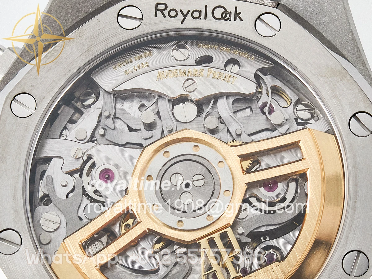 Audemars Piguet Royal Oak Chrono 26240 SS APSF Blue Dial on SS Bracelet SA4401 - Image 19