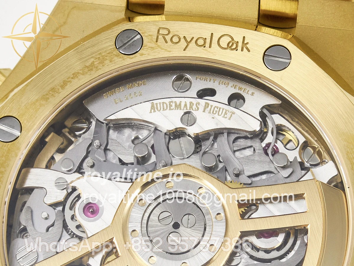 Audemars Piguet Royal Oak Chrono 26240 YG APSF YG Dial on YG Bracelet SA4401 - Image 19