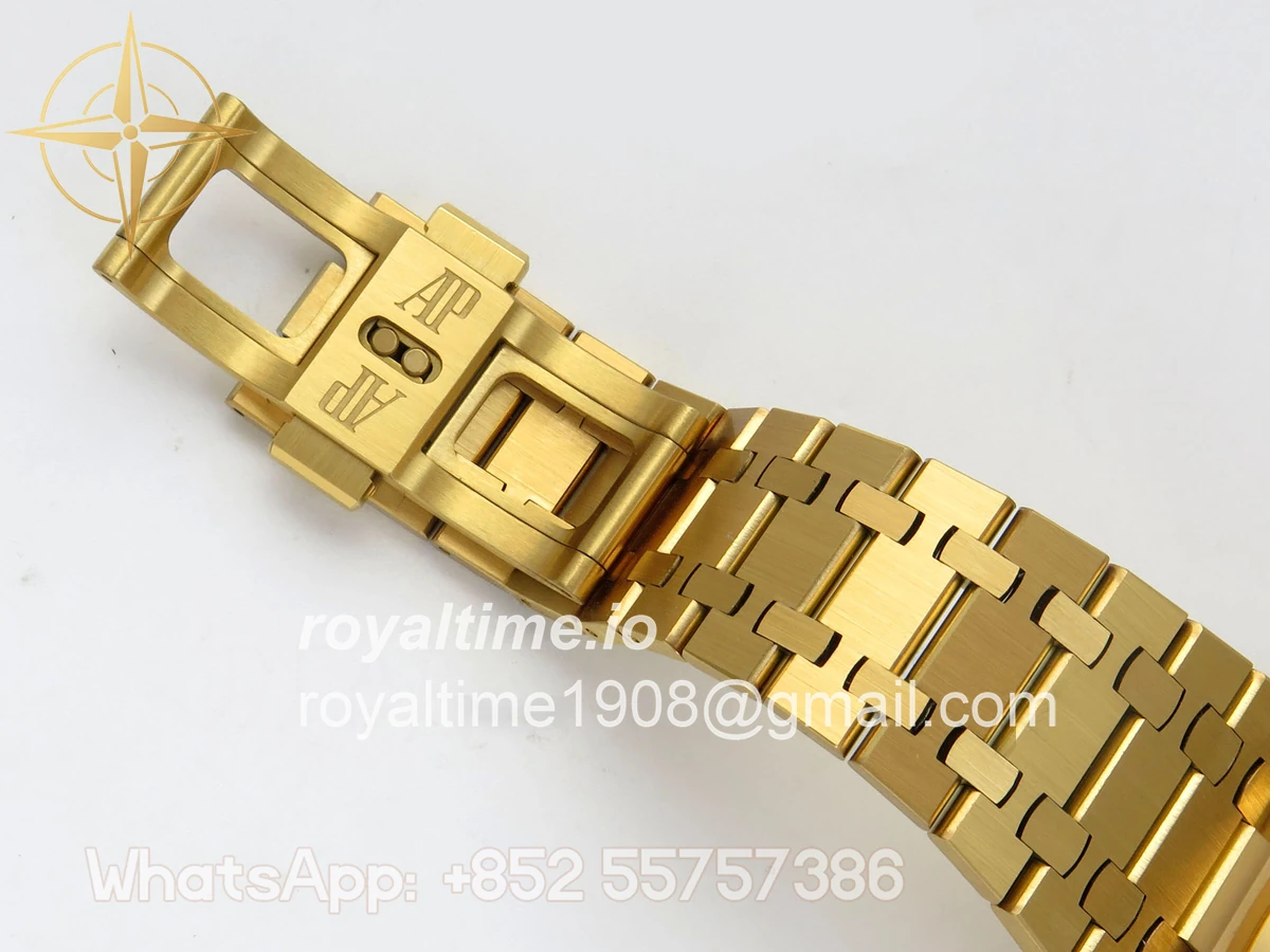 Audemars Piguet Royal Oak Chrono 26240 YG DDF YG Dial on YG Bracelet DD4401 - Image 19