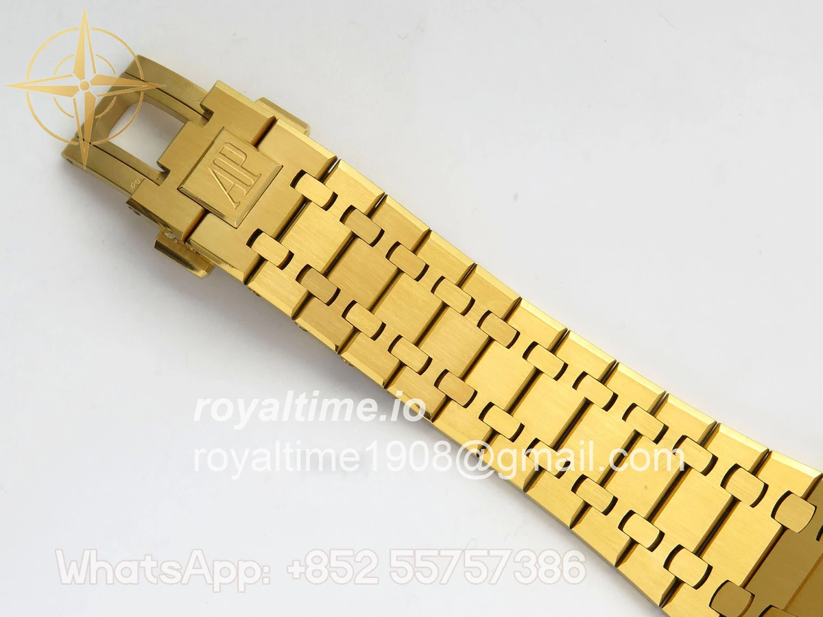 Audemars Piguet Royal Oak Chrono 26240 YG DDSF YG Smoked Dial on YG Bracelet DD4401 - Image 19