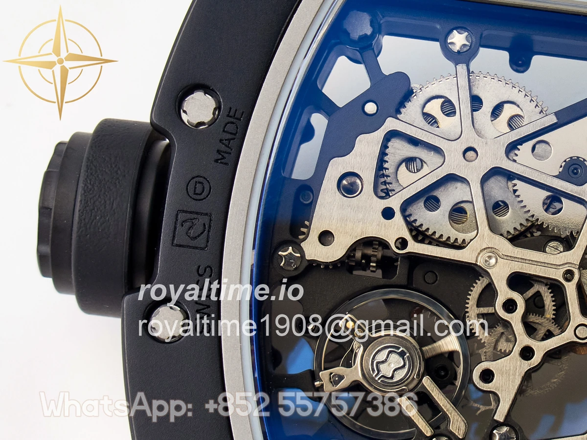 Richard Mille RM035-02 RG Black Ceramic SONIC Skeleton Dial on Black Rubber Strap RMUL1 - Image 19