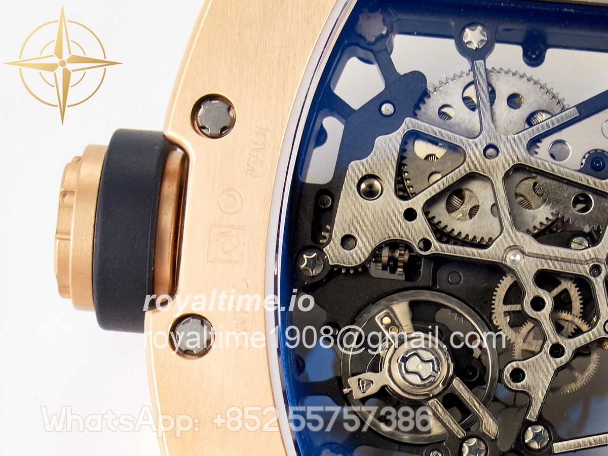 Richard Mille RM035-02 RG SONIC Skeleton Dial on Black Rubber Strap RMUL1 - Image 19