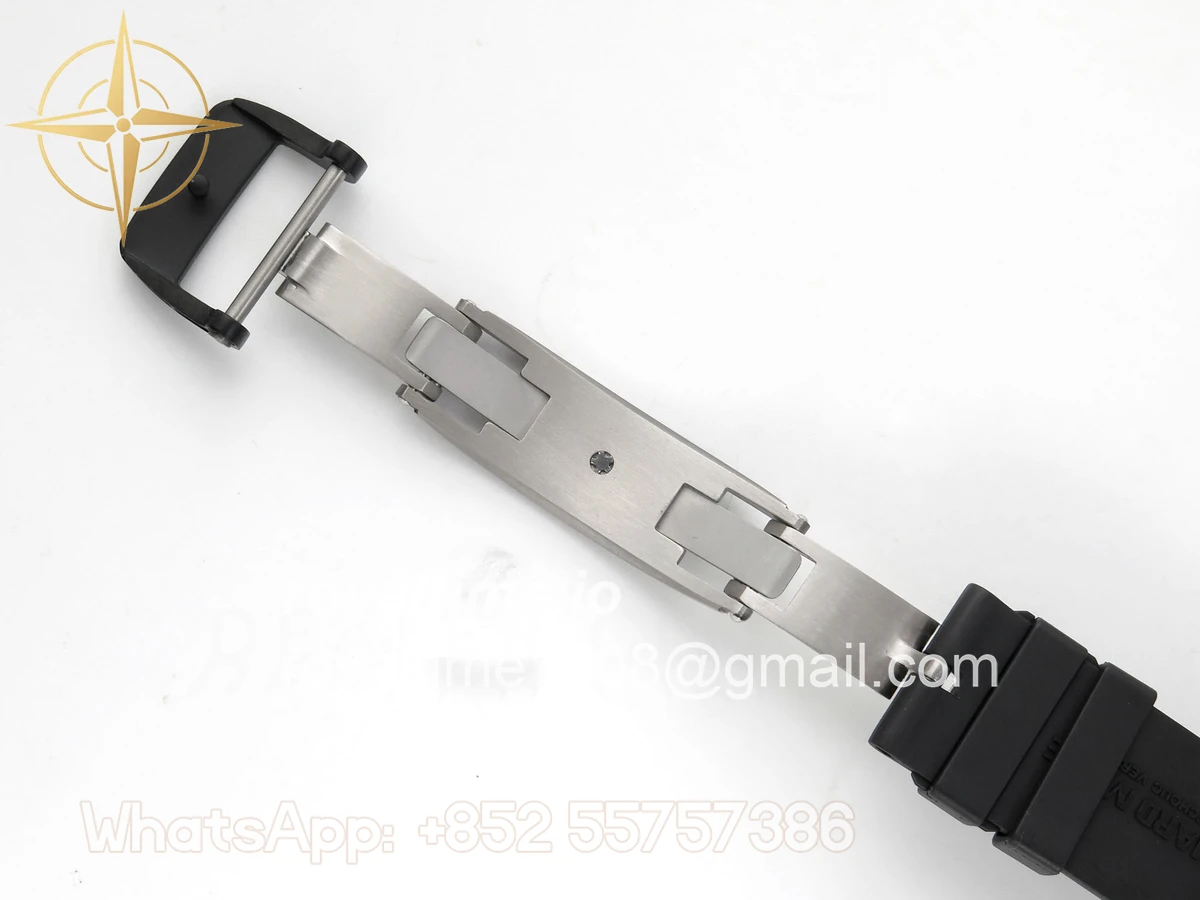 Richard Mille RM035 Americas Manual Carbon/Black Ceramic ZF Skeleton Dial On Black Rubber Strap RMUL1 - Image 19