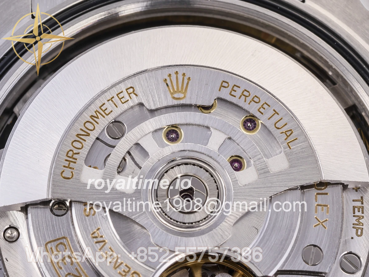 Rolex DateJust 41 126334 Clean Plus 904L Steel Black Diamonds Dial on Jubilee Bracelet JH3235 (Free Sprung) - Image 19