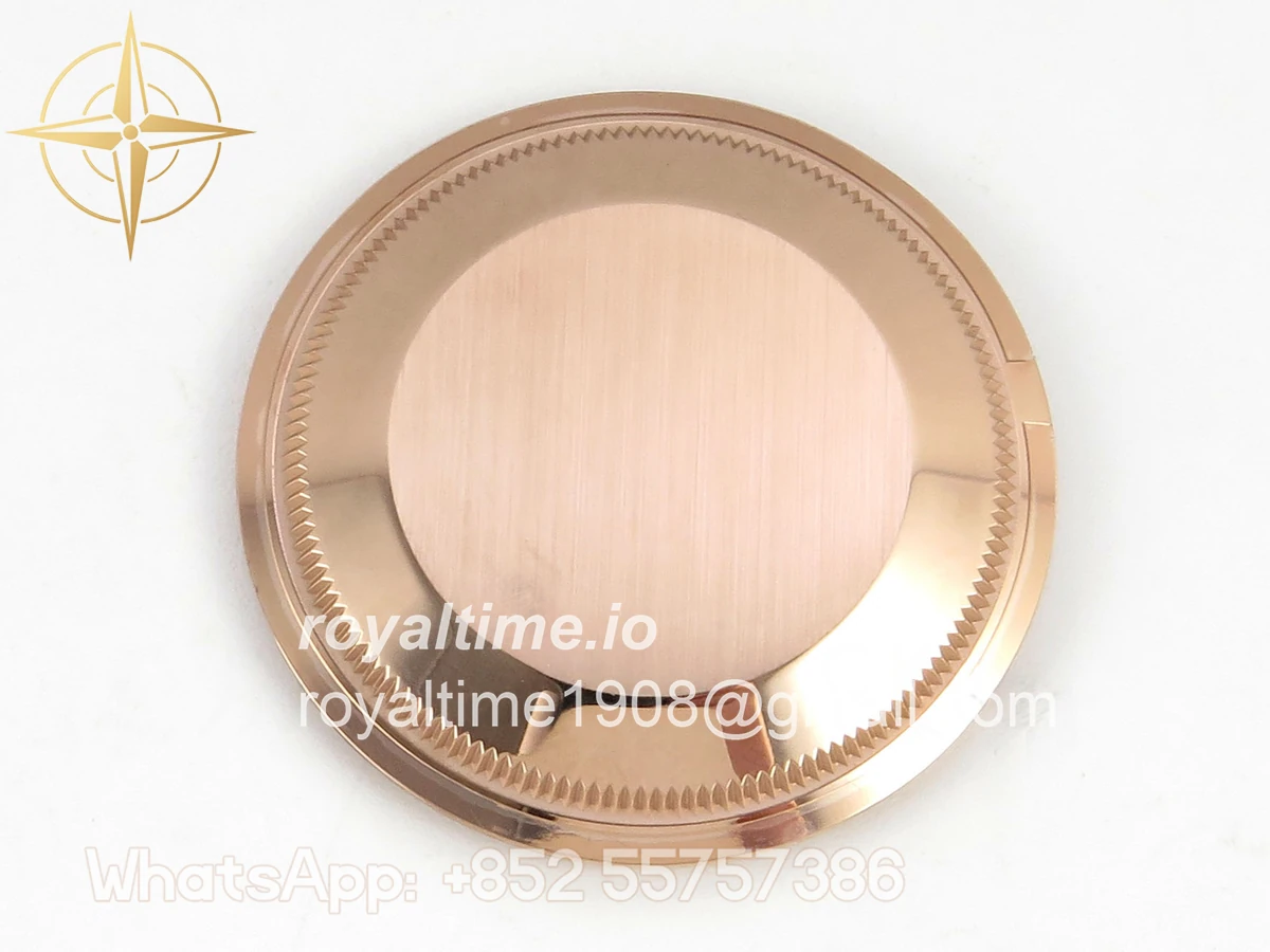 Rolex Day Date 36 RG QF 904L Steel Green Roman Dial on President Bracelet A2836 V3 - Image 19