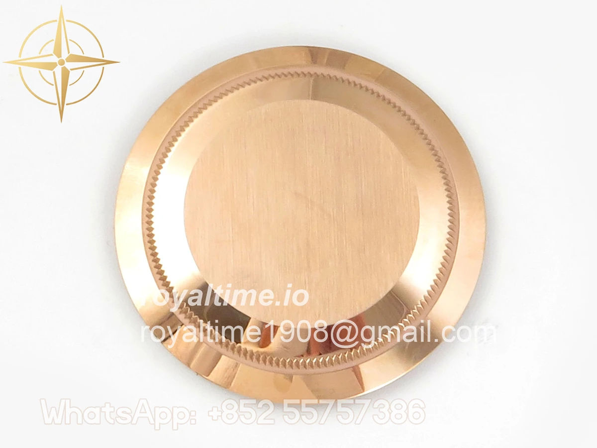 Rolex Day Date 40 RG TMF RG Textured Stick Dial on President Bracelet VR3255 (Weighted) 208g - Image 19