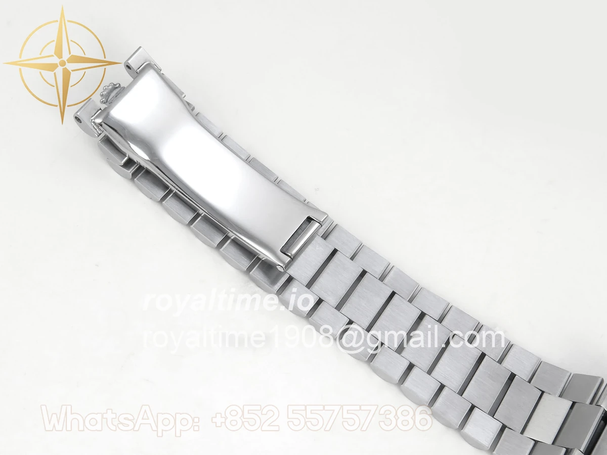 Rolex Day Date 40 SS 228239 QF Blue Ombre Roman Dial on President Bracelet A2836 V6 (200g) - Image 19