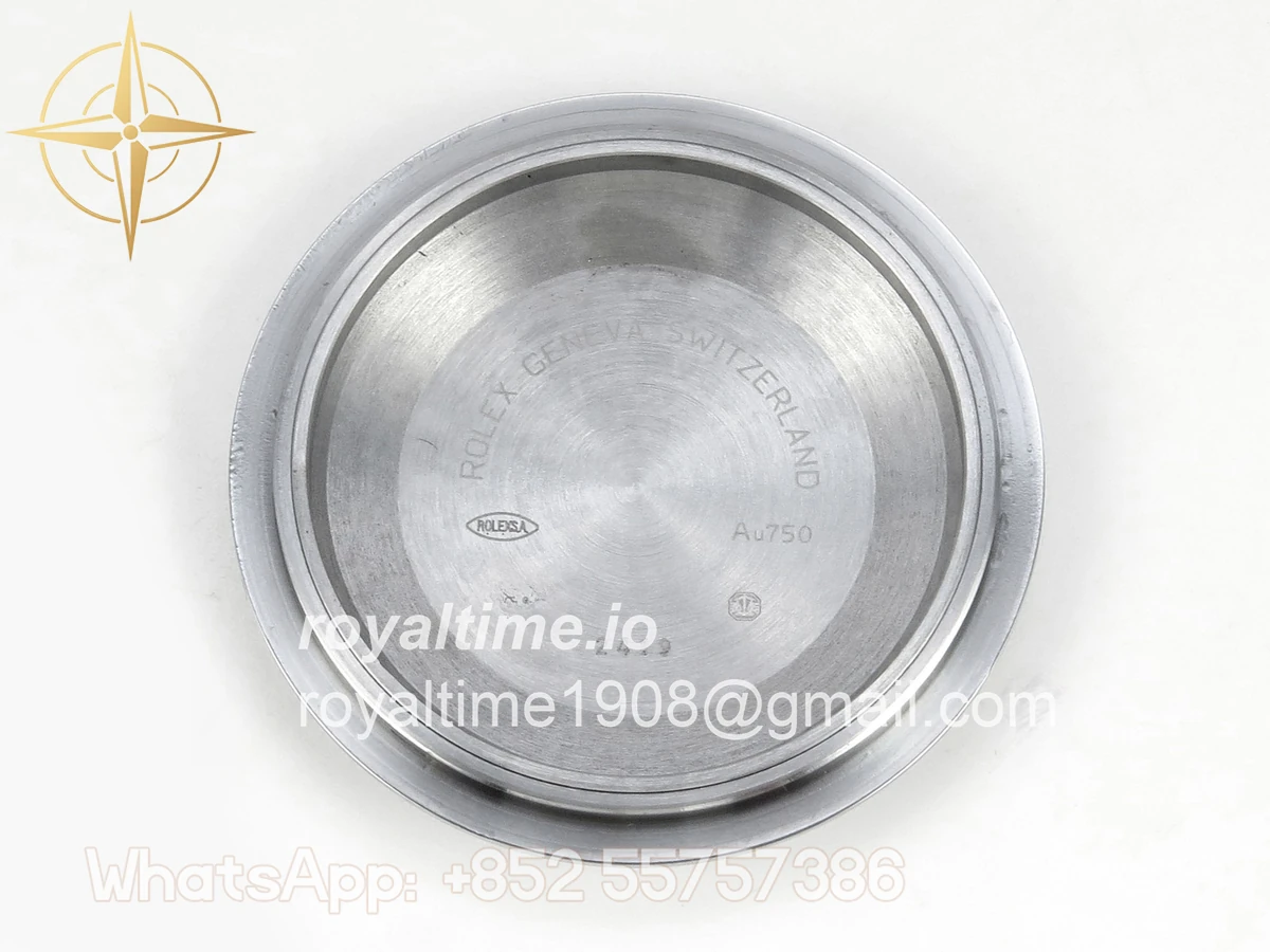 Rolex DayDate 40 SS QF 904L Steel Gray Stick Dial on President Bracelet VR3255 V8 (Gain Weight) - Image 20