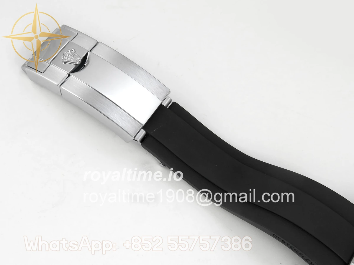 rolex Daytona 116519 QF White/Black Numeral Dial on Oysterflex Strap SA4130 V11 (Gain Weight) 160g - Image 20