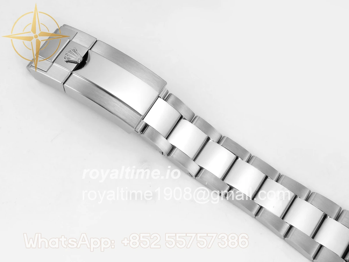 Rolex Daytona 126509 904L SS UFO Black Dial Silver Subdial On 904L SS Bracelet UF4131 (Free Sprung) - Image 20