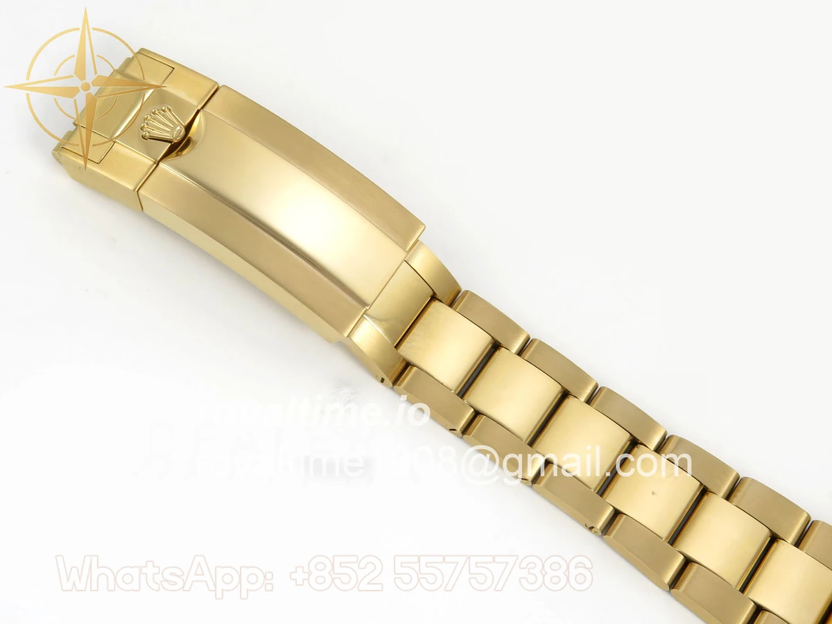 Rolex Daytona 126508 AVF Black Stick Dial on YG Bracelet DD4131 (Mod) - Image 20