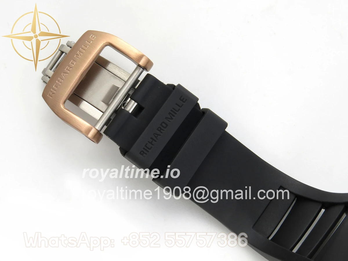 Richard Mille RM88 Tourbillon Smiley Black Ceramic RMF on Black Rubber Strap - Image 20