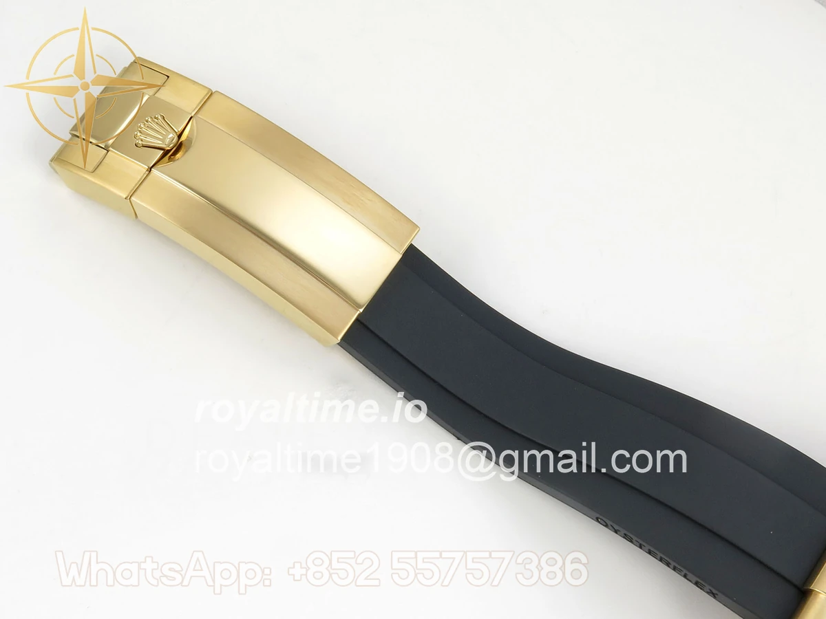 Rolex Daytona 126518 AVF YG/Black Dial on Oysterflex Strap DD4131 (Mod) - Image 20