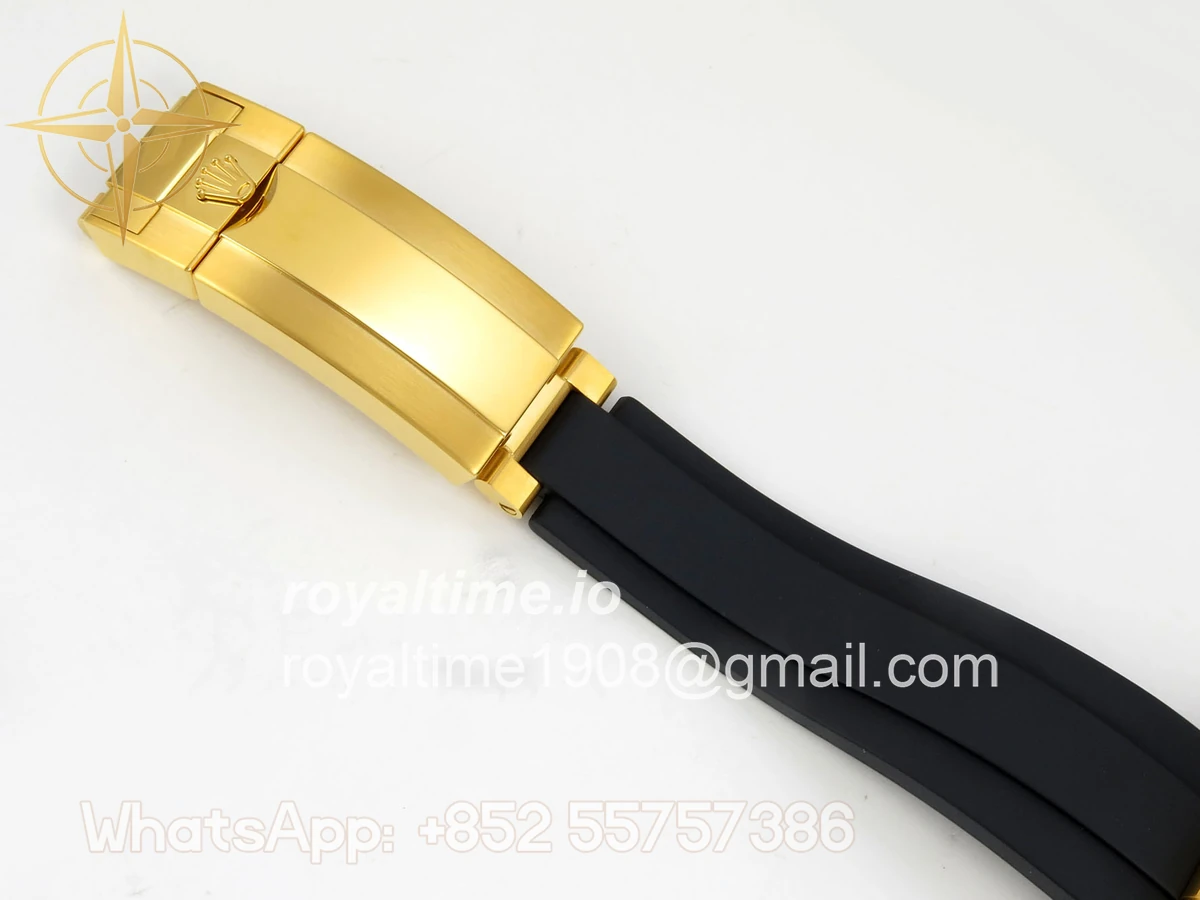 Rolex Daytona 126518 BTF YG Dial on Oysterflex Strap DD4131 (Weighted) 162g - Image 20