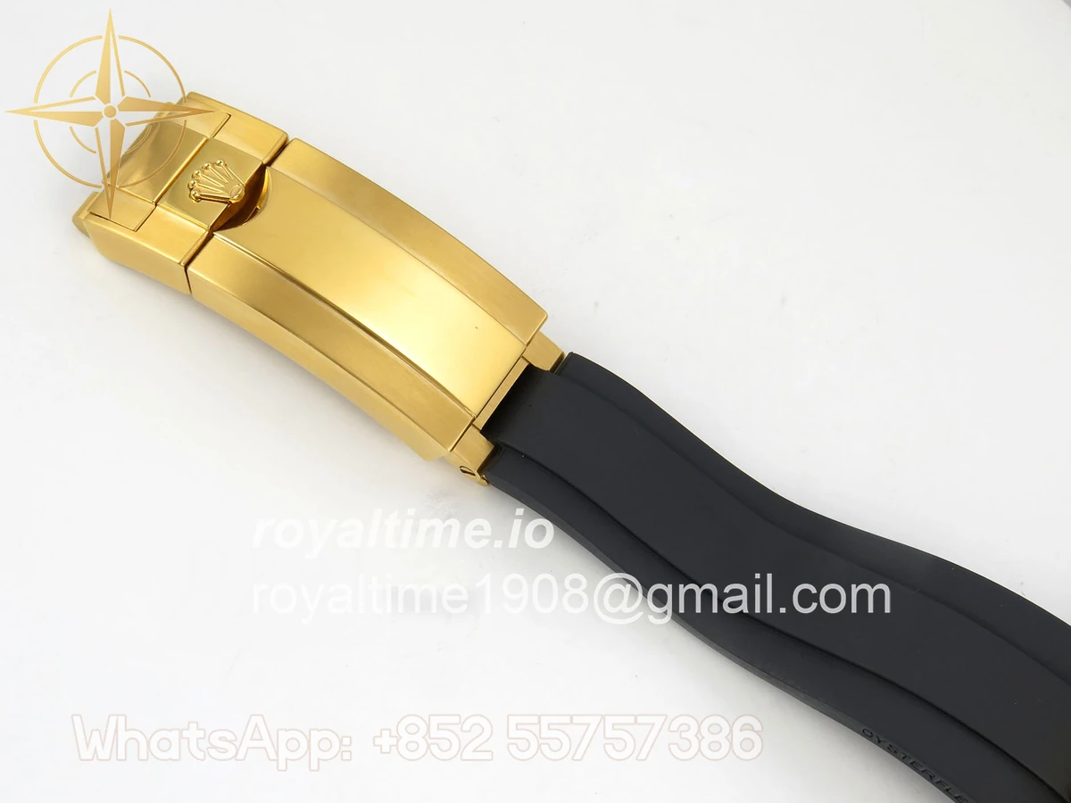 Rolex Daytona 126518 QF YG Dial on Oysterflex Strap JH4131 V18 (Free Sprung) Weighted 157g - Image 20