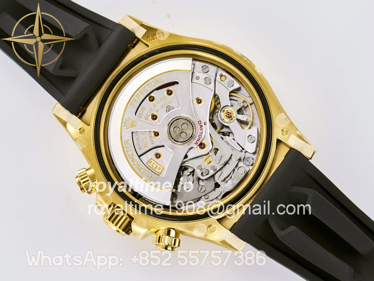 Rolex Daytona 126518 TMF Black/YG Diamonds Dial on Oysterflex Strap DD4131 - Image 20